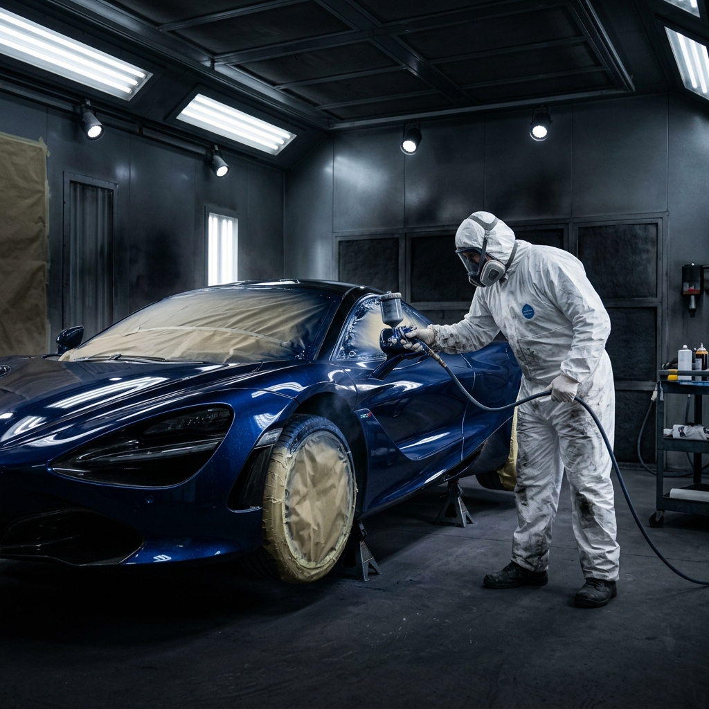 Servicio de pintura automotriz personalizada